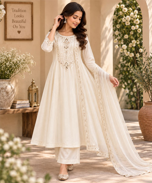 ivory-white-embroidered-a-line-dress