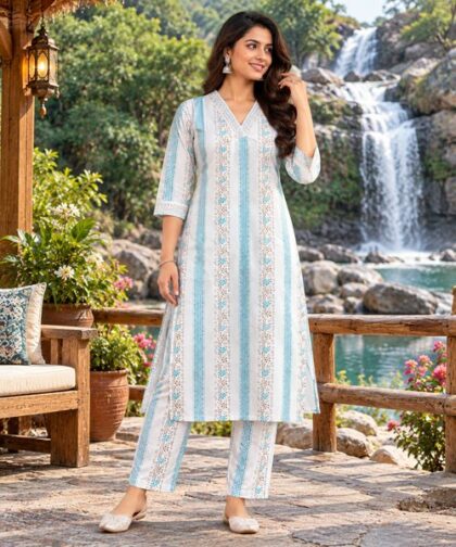 white_blue_kurti